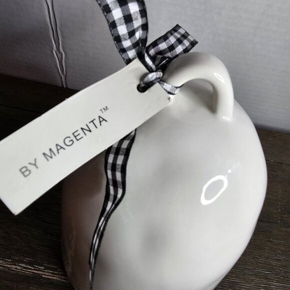 NWT Rae Dunn Artisan Queen Bee Birdhouse Bee Hive Farmhouse Magenta Summer - Picture 9 of 15